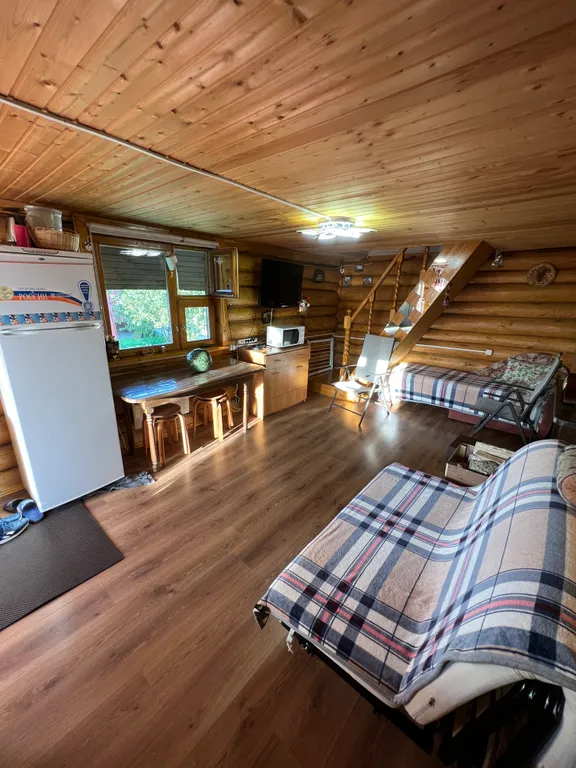 Домик в деревне c баней на дровах