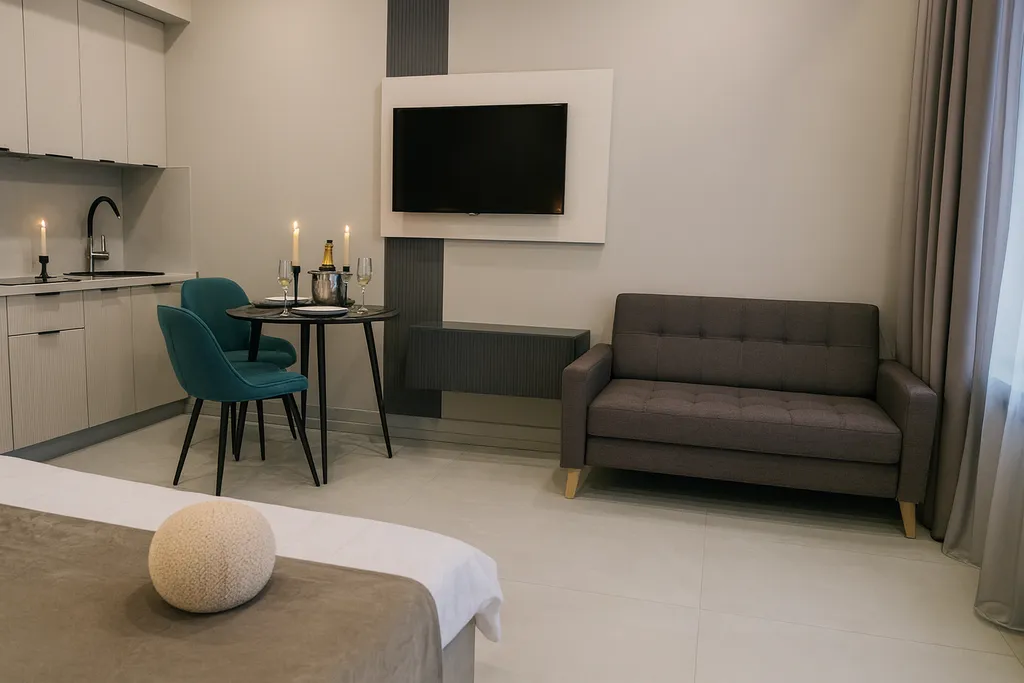 Панорамные закаты с высоты птичьего полета в ЖК Бизнес класса