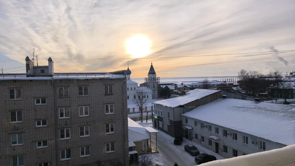 Квартира с видом на озеро