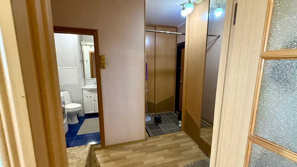 Однокомнатная квартира с видом на Обь