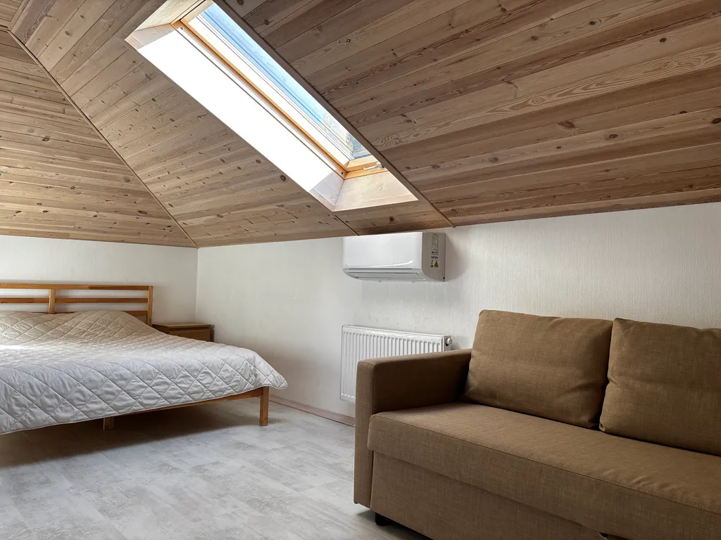 Дом для отдыха с теплым бассейном и сауной