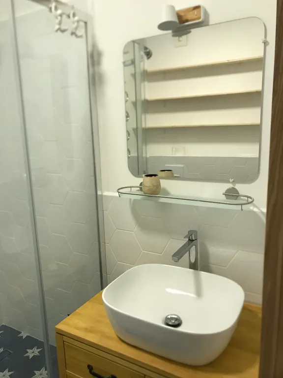 Квартира в 7 минутах ходьбы от лучшей части пляжа