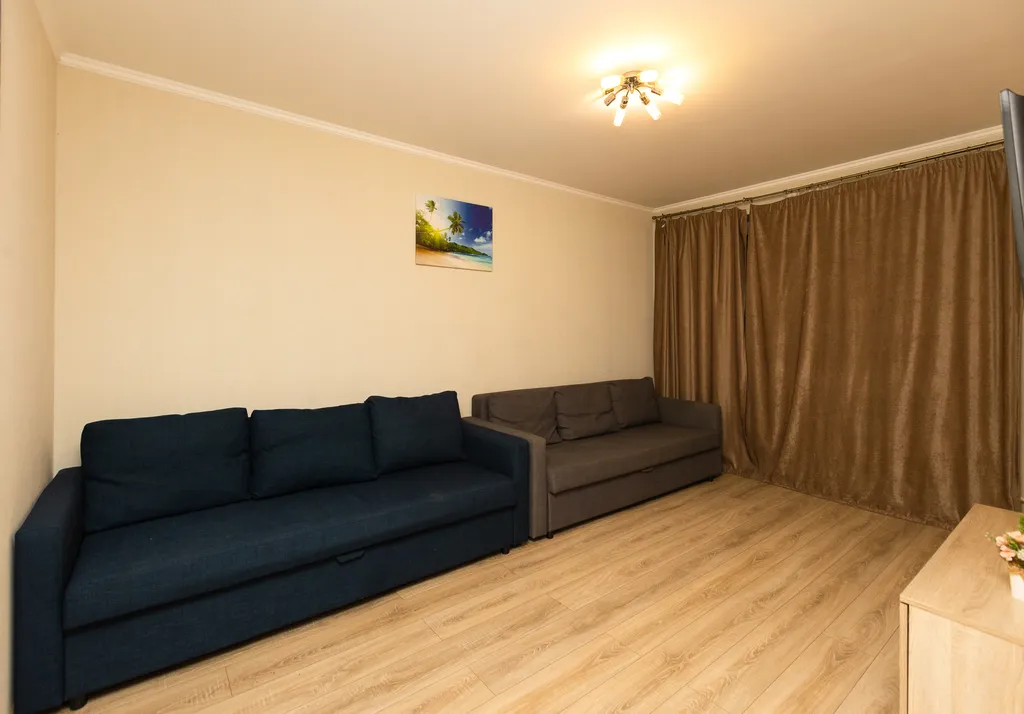 Просторная двухкомнатная квартира с большим балконом