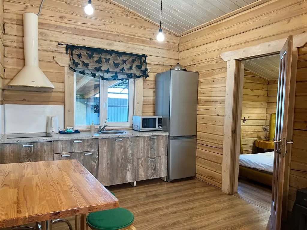 Шале Муха дом с верандой