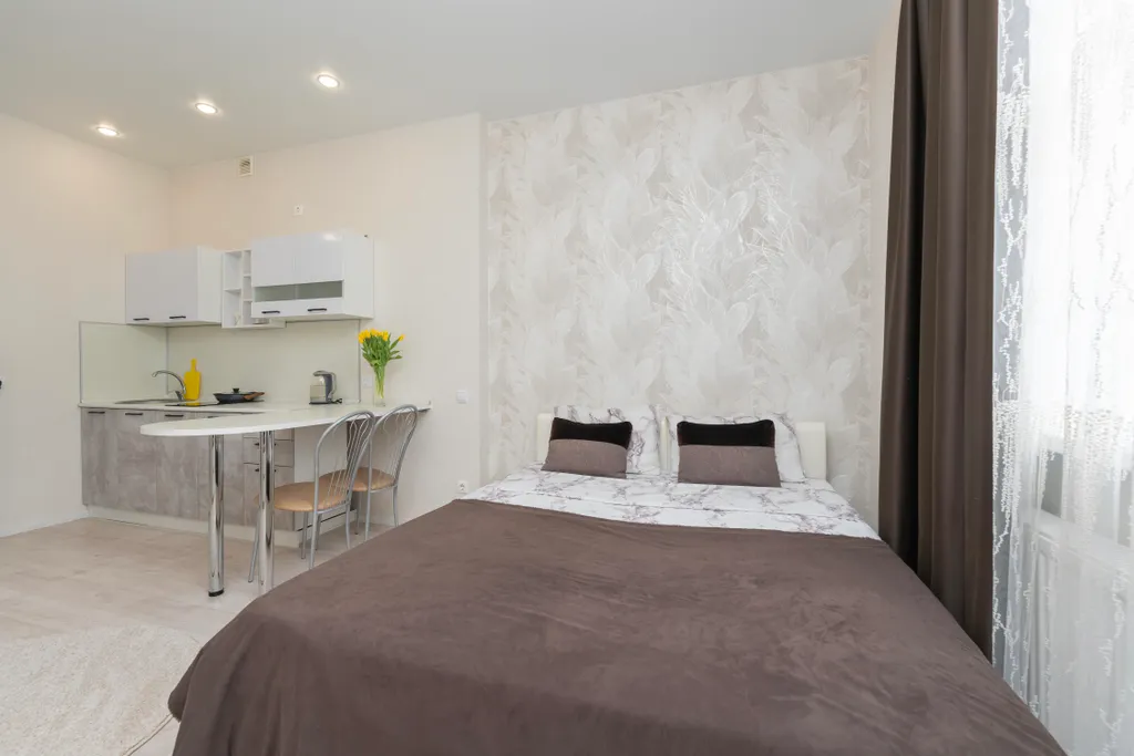 Комфортабельная студия в апартаментах Меланж