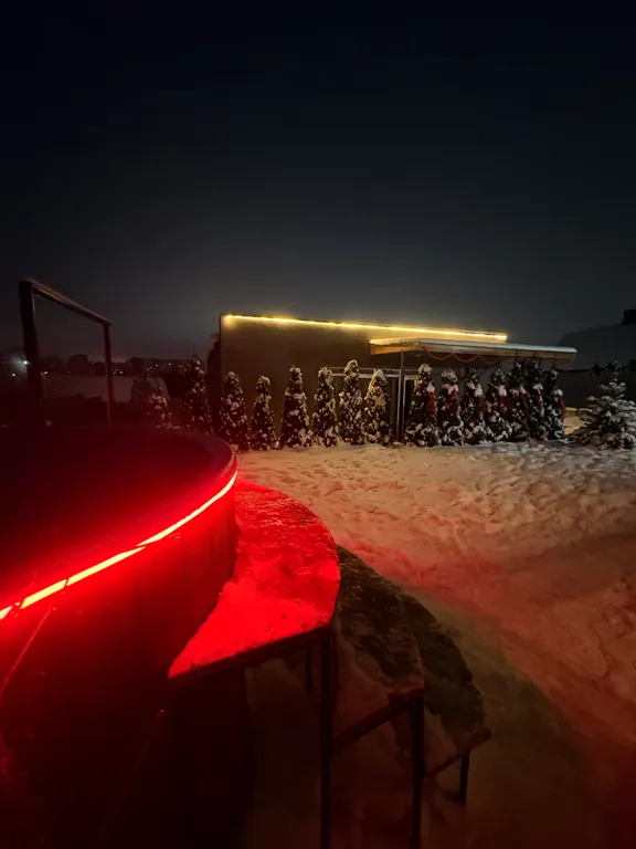 Дом с горячей купелью и баней в стиле Loft в центре Гродно