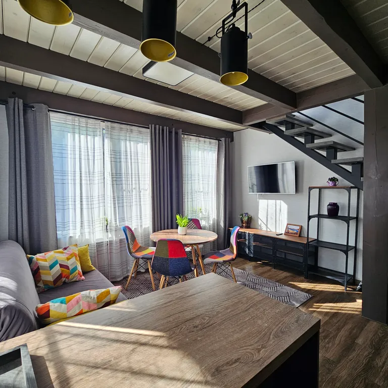 Квартира Прекрасная двухуровневая квартира с видом на горы — Красная Поляна