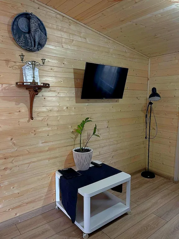 Уютные домики с баней и тёплой купелью