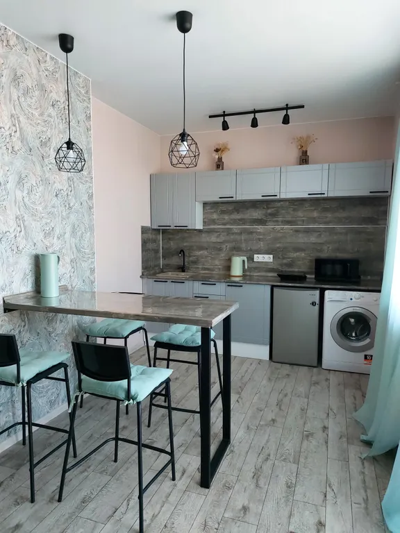 Квартира в новом доме с красивым видом на город