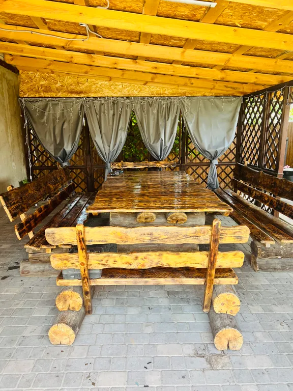 Дом отдыха с теплым бассейном и баней