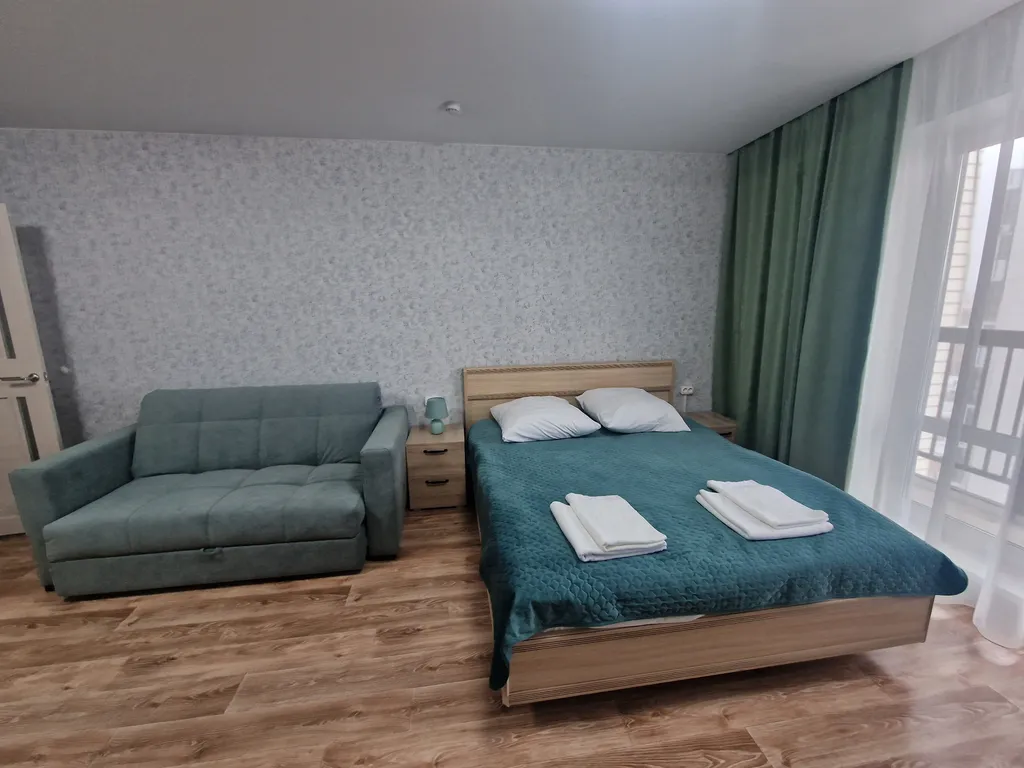 Квартира Квартира с кондиционером в центре, панорамный вид на набережную Енисея — Красноярск