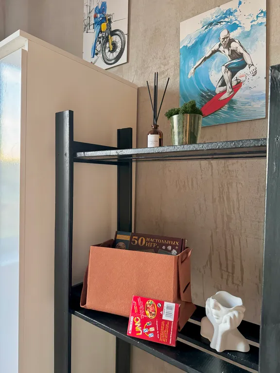 Уютная дизайнерская студия лофт