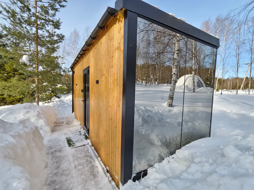 Дом 15m2 — чан, кухня, Wi-Fi