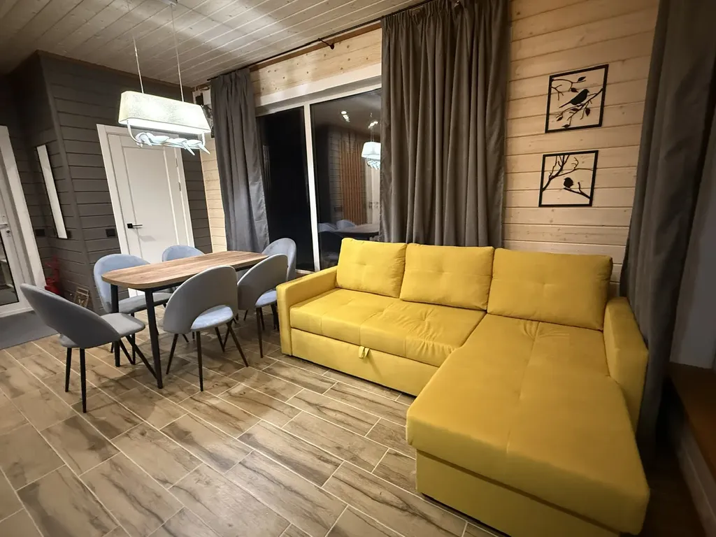 Дом с двумя спальнями на озере Сямозеро в Карелии