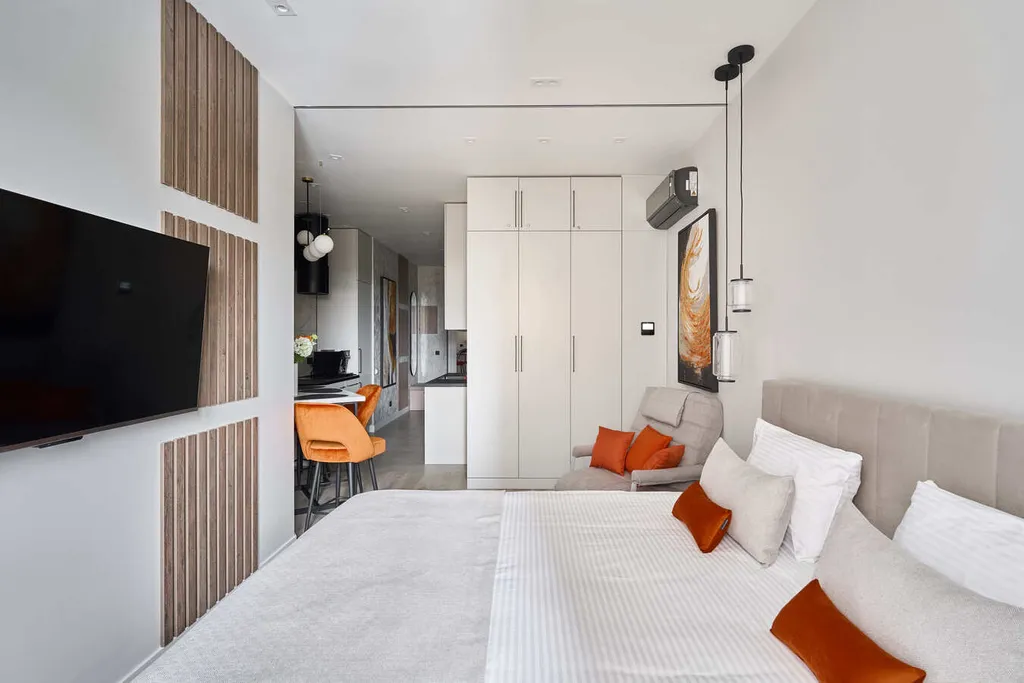 Квартира Квартира Стильная студия у Садового кольца — Москва