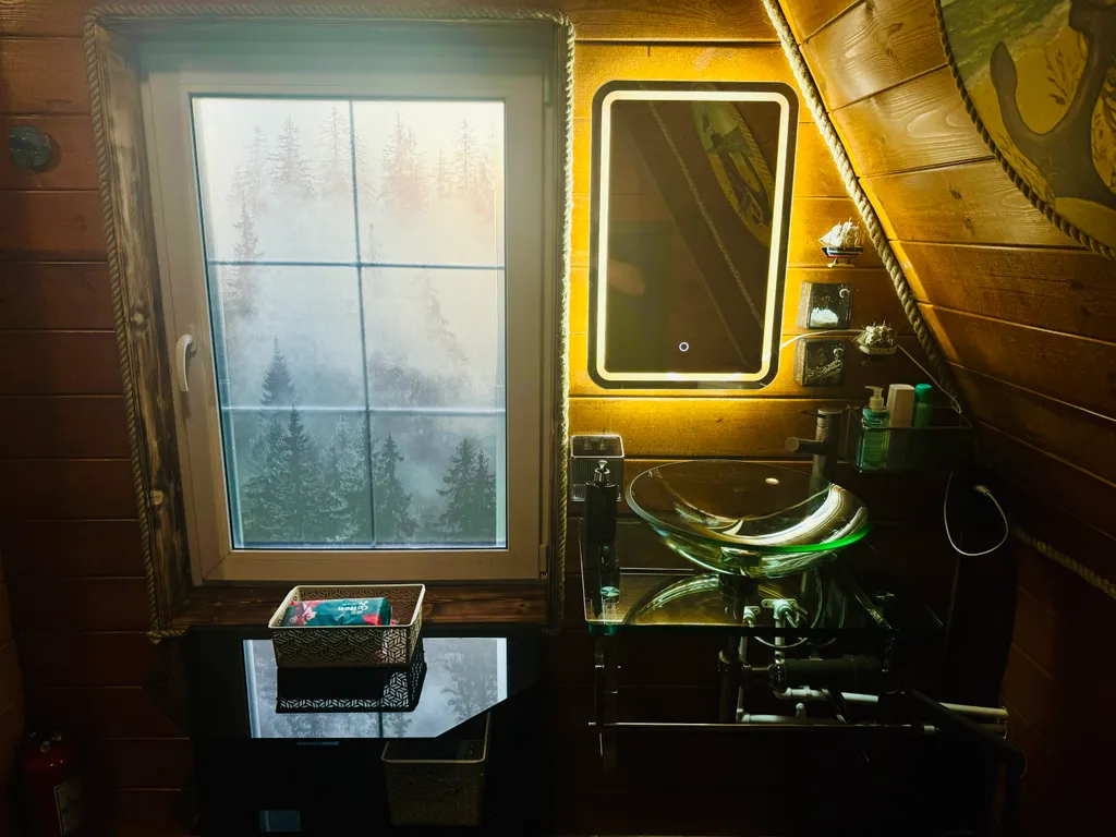 Уютный A-frame дом