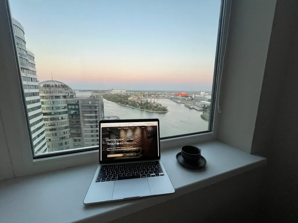 Авторские 1к Апартаменты с шикарным видом на Дон