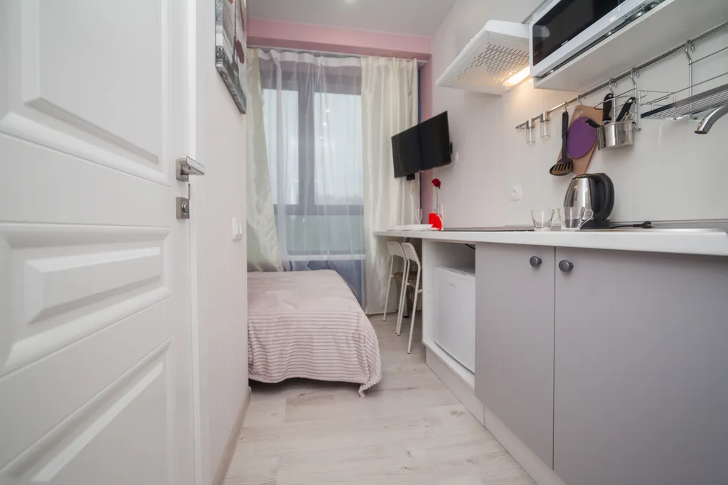 Квартира Квартира Уютная и стильная студия — Москва