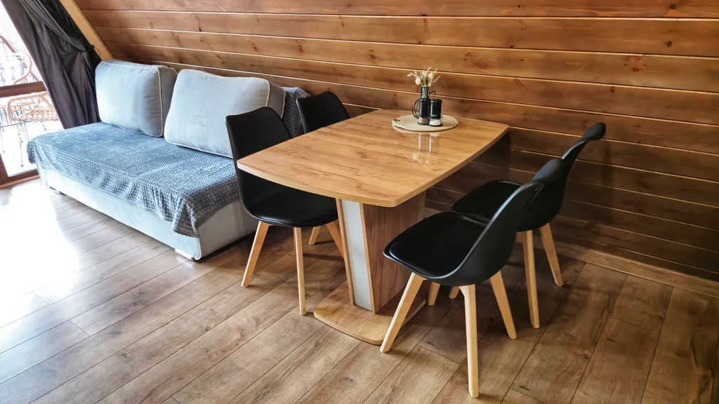 Коттедж Коттедж Шале с 1 спальней, кухня-гостиная с диваном и ванной комнатой — Мезмай