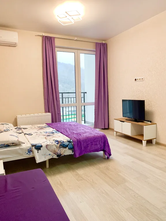 Квартира Светлая и чистая студия — аренда посуточно в Кудепста