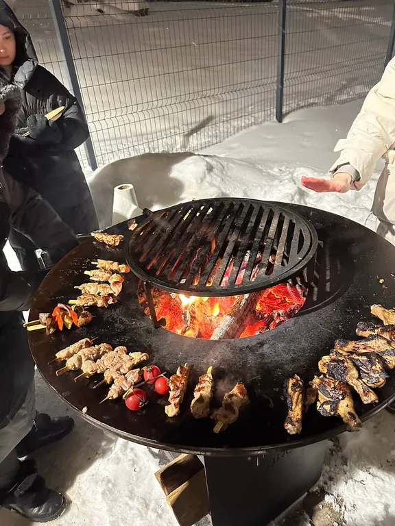 Уютная студия у ТРЦ Талисман с барбекю зоной