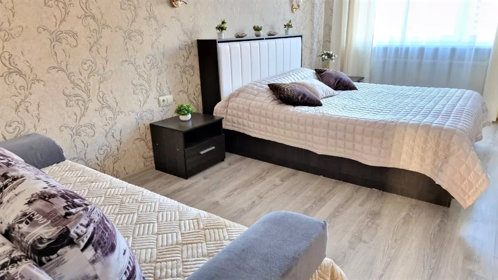Квартира Просторная двухкомнатная квартира, Аквапарк, Дворец Спорта, ТЦ Океанис — Нижний Новгород