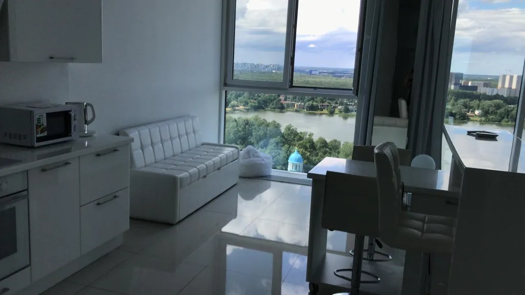 Квартира Квартира Белая панорамная студия Dream Sky — Санкт-Петербург