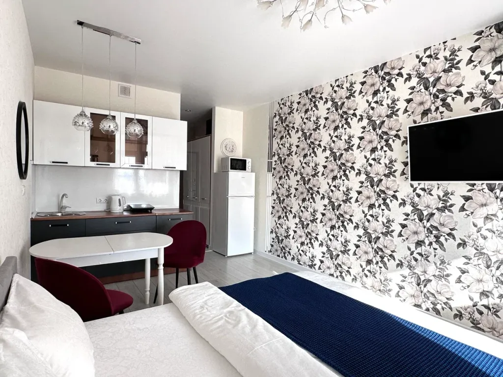 Квартира Квартира Стильная студия с видом во двор с 10 этажа — Анапа