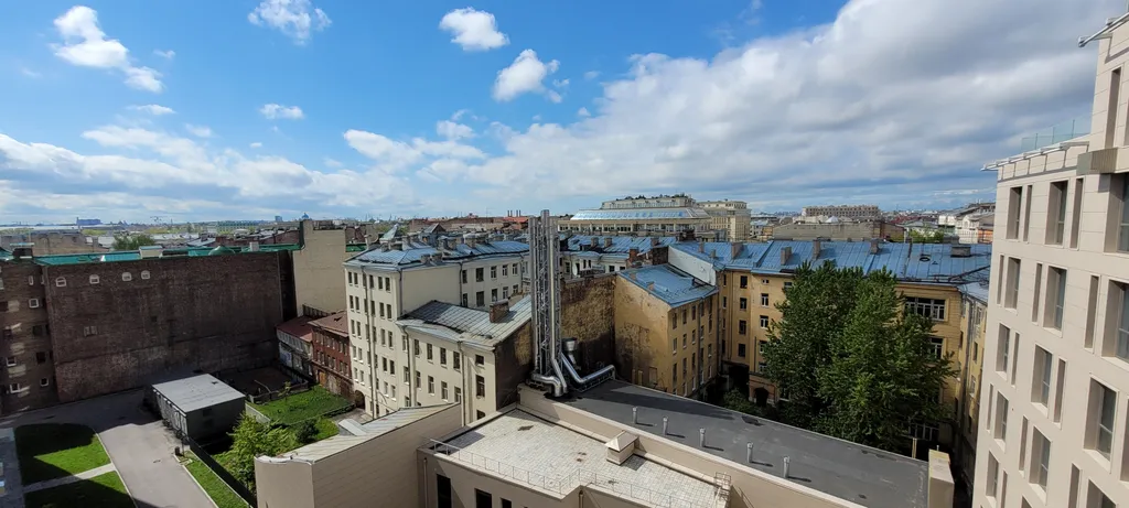 Апартаменты в центре с прекрасным видом на крыши города