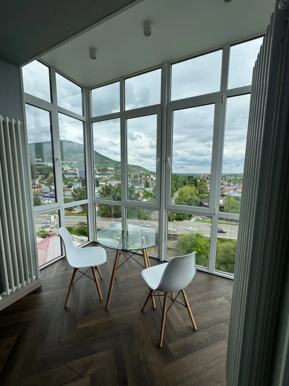 Евродвушка в центре с панорамными видами на Машук и реку