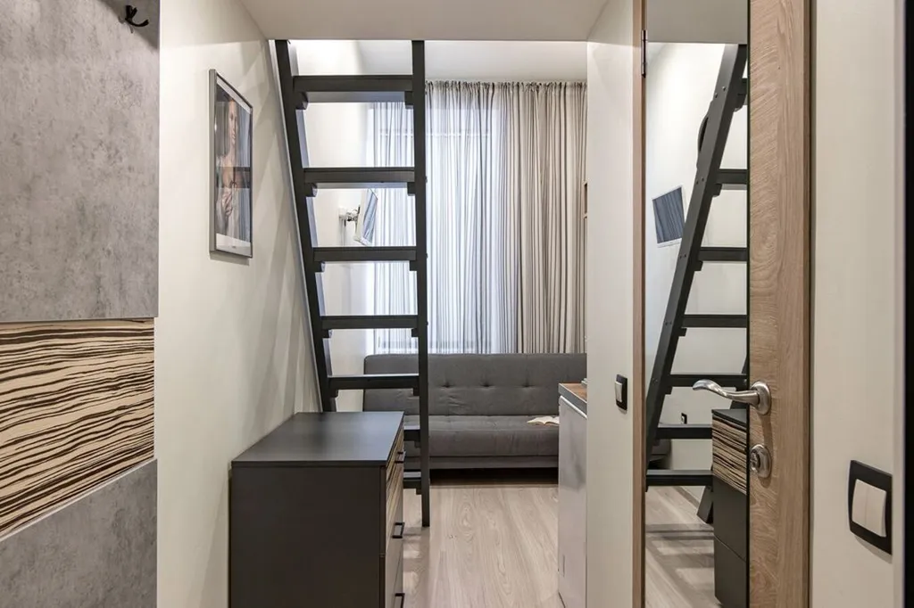 Квартира Квартира Двухъярусная студия на Васильевском острове — Санкт-Петербург