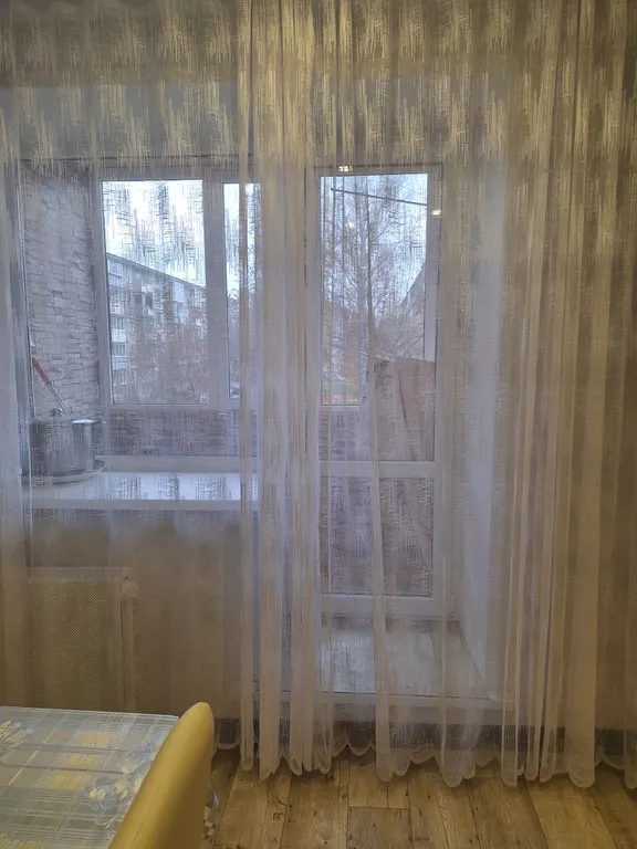 В квартире уютно тепло чисто