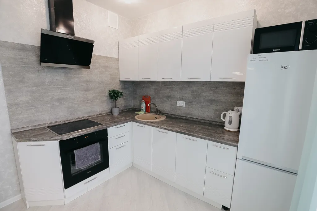 Однокомнатная квартира с камином