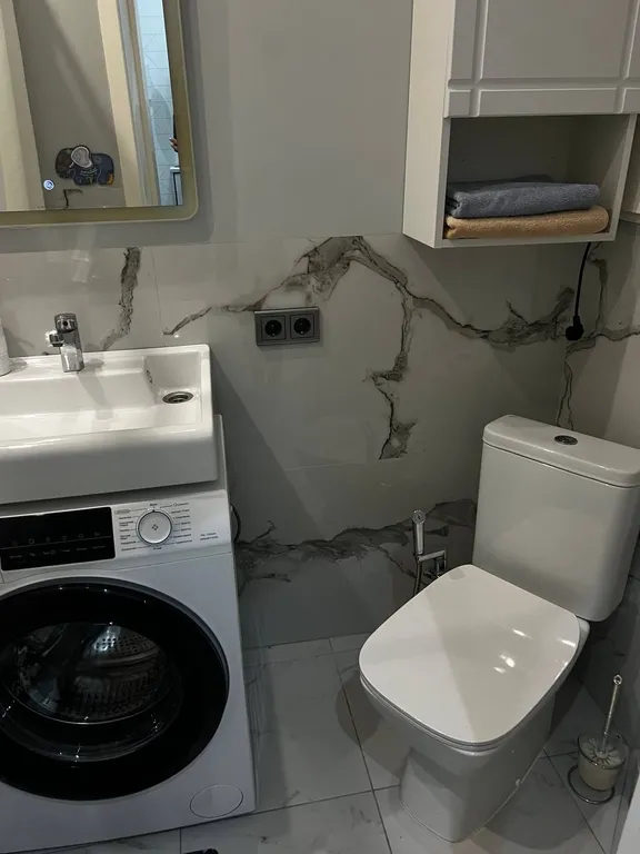 Уютная евродвушка с видом на море, горы и парк Ривьера