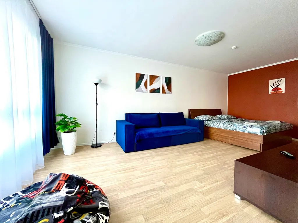 Просторная 1-комнатная квартира для 1-4 гостей в Химках