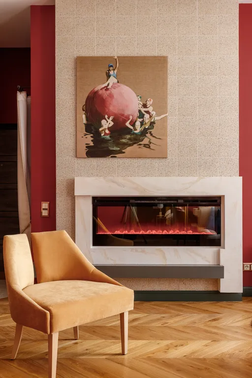 Квартира Тихая квартира с камином в центре — Москва