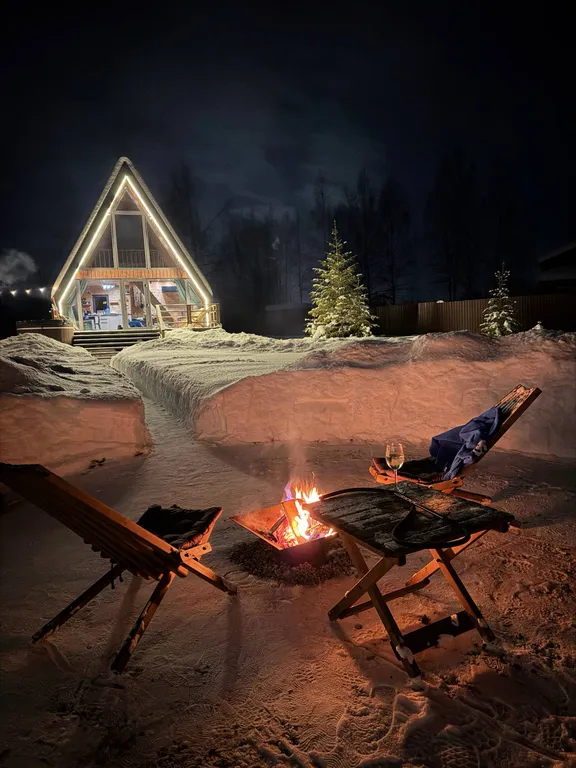 Коттедж Уютный дом Афрейм с террасой и купелью — аренда посуточно в Дмитров