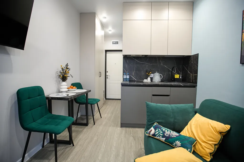 Солнечные апартаменты в ЖК Резидент