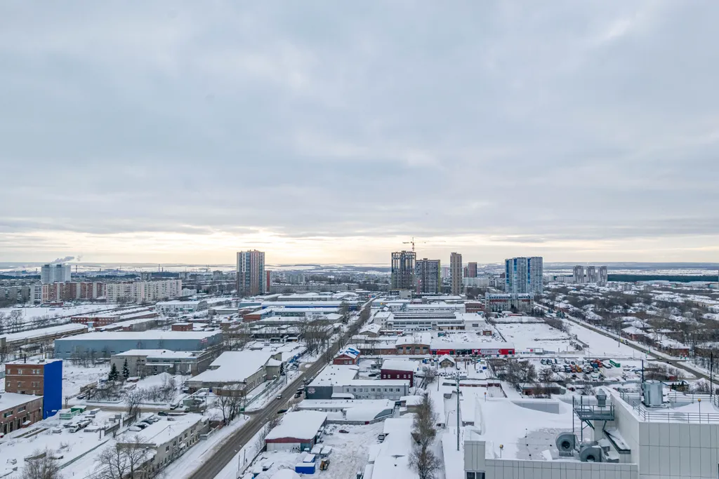 Шикарный вид 23 этаж | ТРЦ "Планета" | Пермский зоопарк