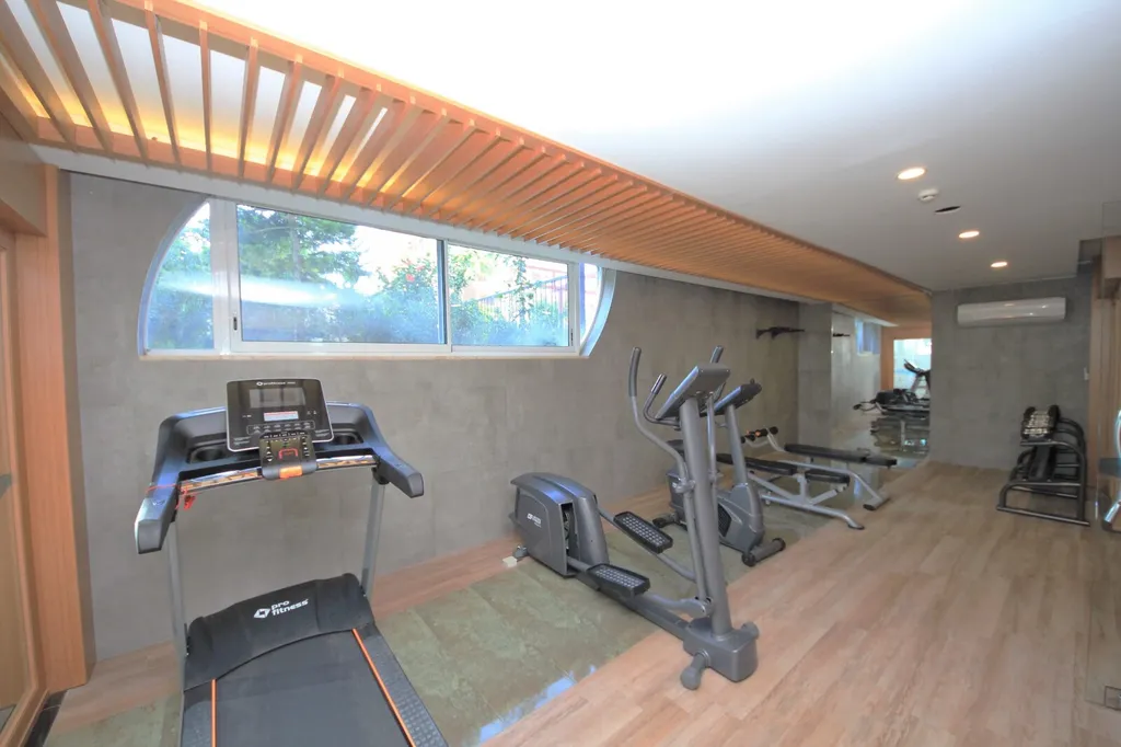 Двухкомнатная квартира в Алании, комплекс с аквапарком