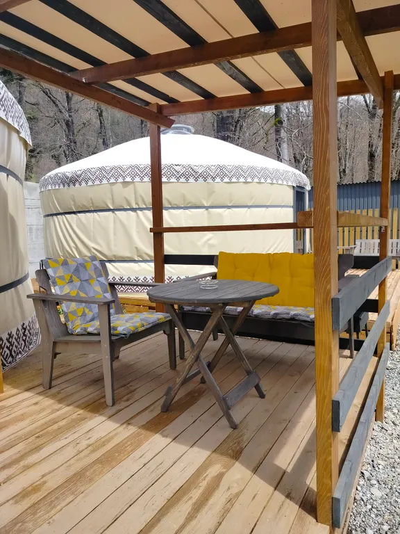 Коттедж Коттедж Юрта в горах — Архыз