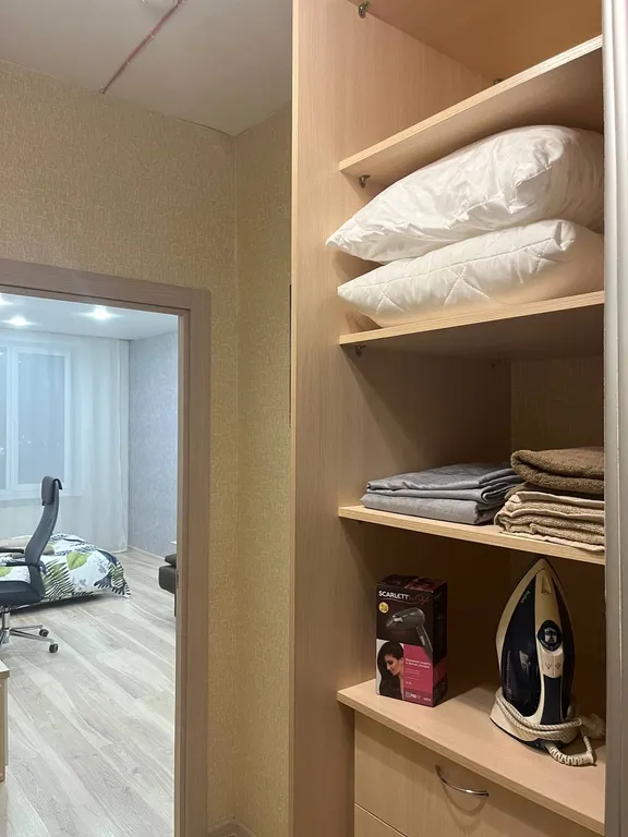 Уютная квартира на высоком этаже с прекрасным видом на реку Кама