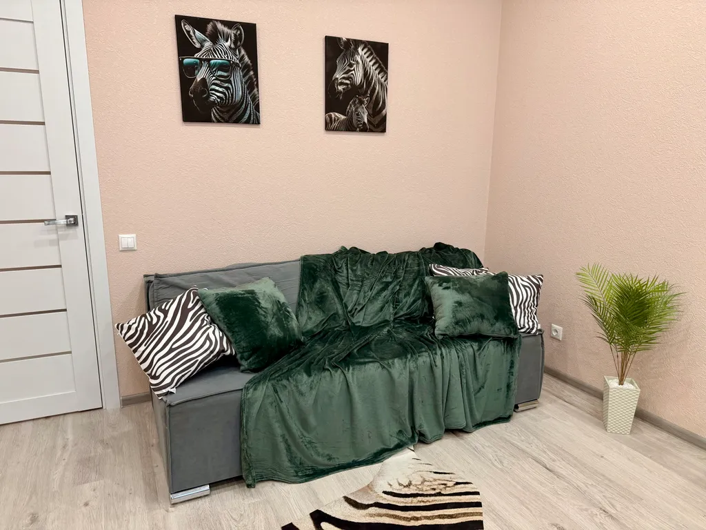 Уютная просторная квартира с евроремонтом