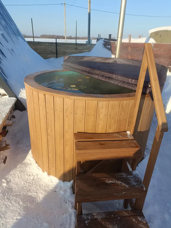 Домик а фрейм у Плеса