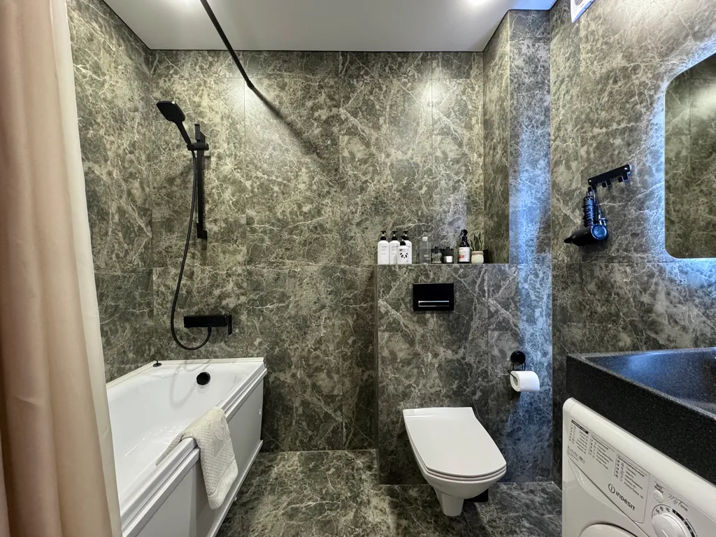 Квартира Квартира Просторная евродвушка с двумя Smart-TV в Прованс — Новосибирск