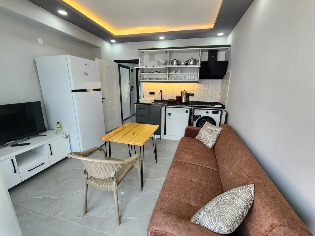 Квартира в Сиде в комплексе с бассейном