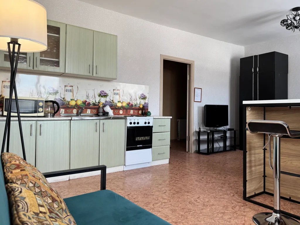 Просторная студия рядом с окружной больницей