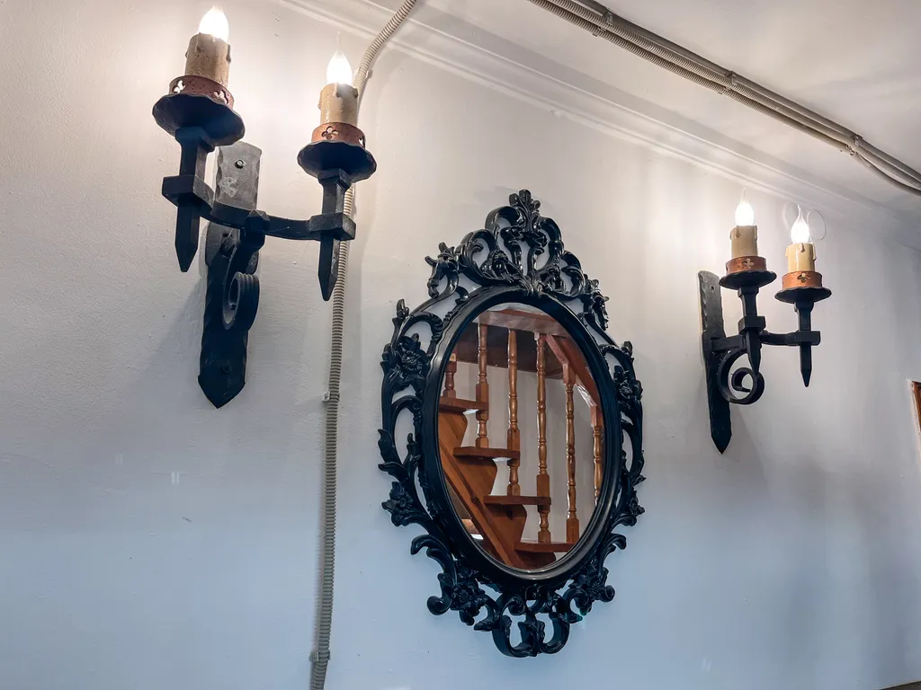 Усадьба Поспеева - дом с камином