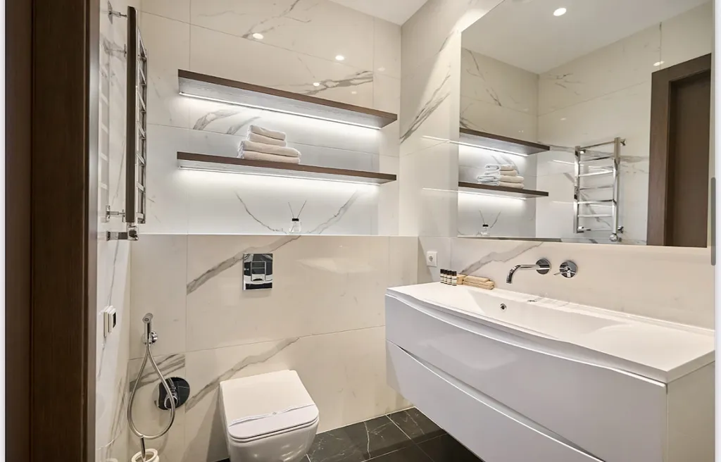 Евродвушка в neva towers 30 вид на закрытый парк