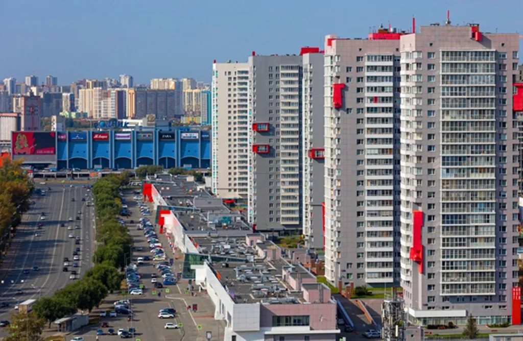 Студия Sky класса с шикарным видом на город